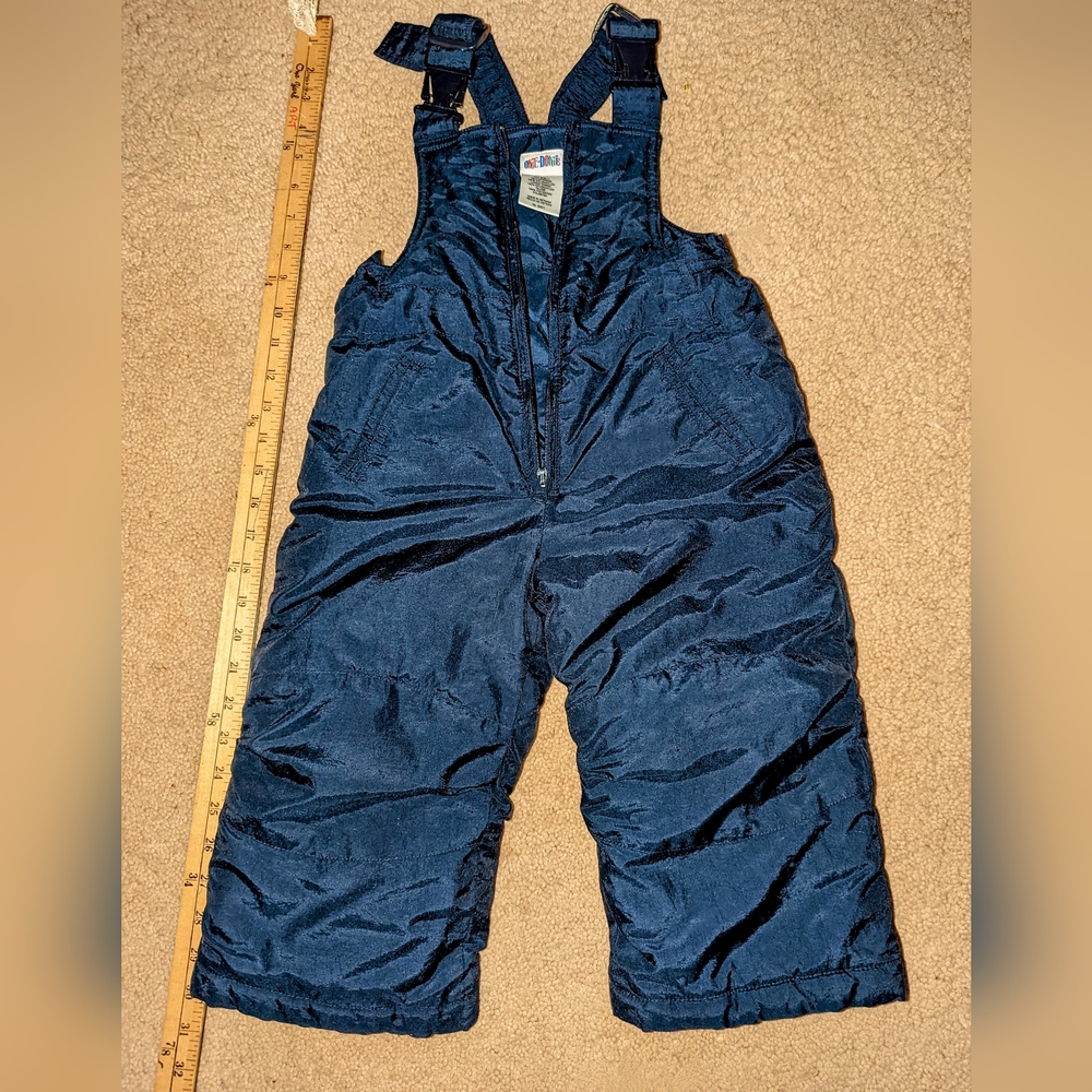 Okie-Dokie Outdoor Gear Toddler Boy's/Girls BLUE Snow Bibs Overalls Size 3T
